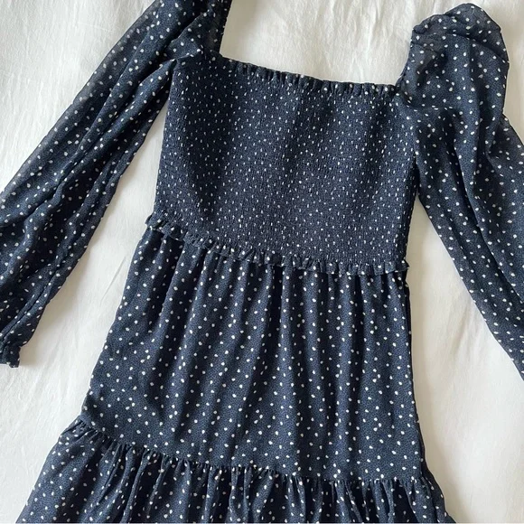 Wilfred Tempest Dress Navy Print - Picture 2 of 16